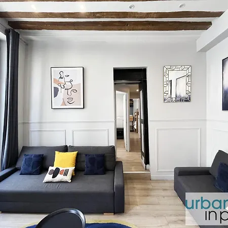 44 - Pretty 2 Bdr Flat In Apartamento Paris